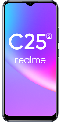 realme C25s 64GB Серый, Б/У, состояние - как новый