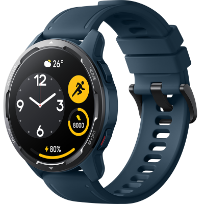Цена Умные часы  Xiaomi Mi Watch S1 Active GL, океанически синие, купить в МегаФон