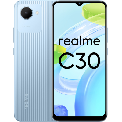 realme C30 64GB Голубой - фото 2