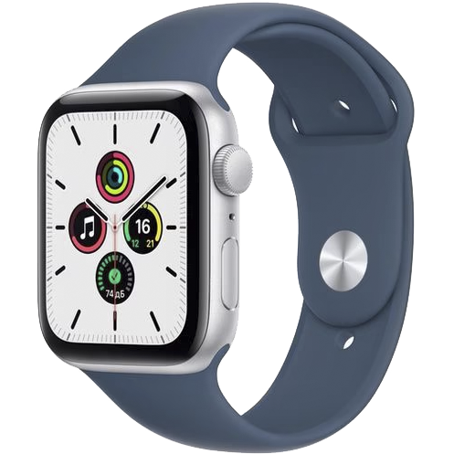 Умные часы  Apple Watch SE2, 44 мм, Silver Aluminium - фото 1