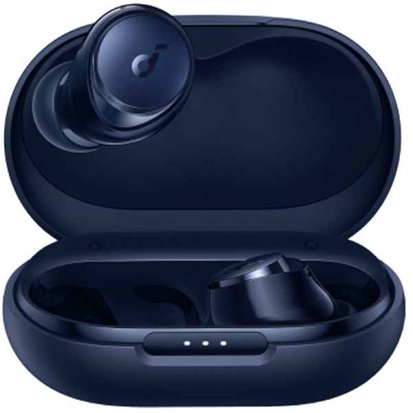 Bluetooth-гарнитура Anker Soundcore A40, синяя - фото 1