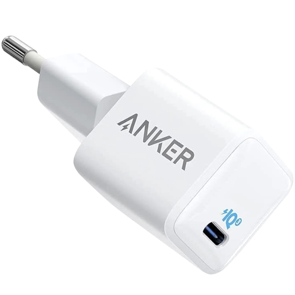 Зарядное устройство сетевое Anker PowerPort 3 B2149 20W+0,9м, белое