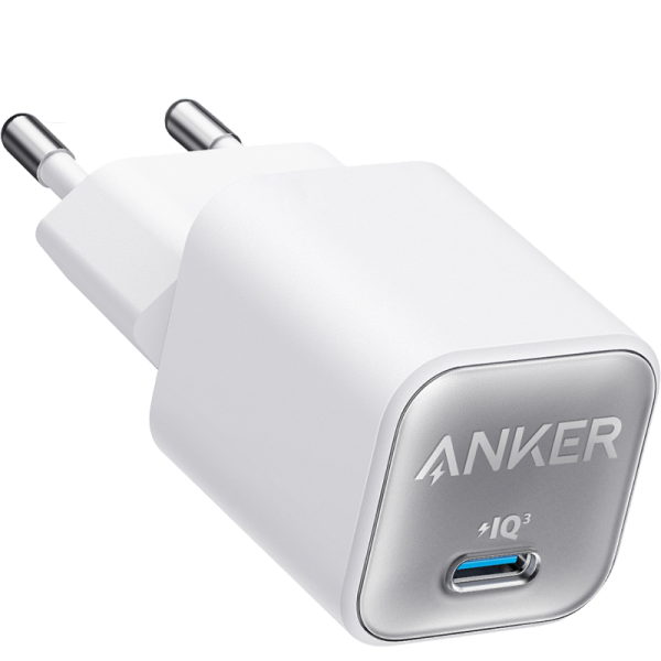 Зарядное устройство сетевое Anker Nano3 511 A2147 30W, белое