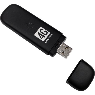 USB-модем МегаФон 4G+ M100-3 (черный)